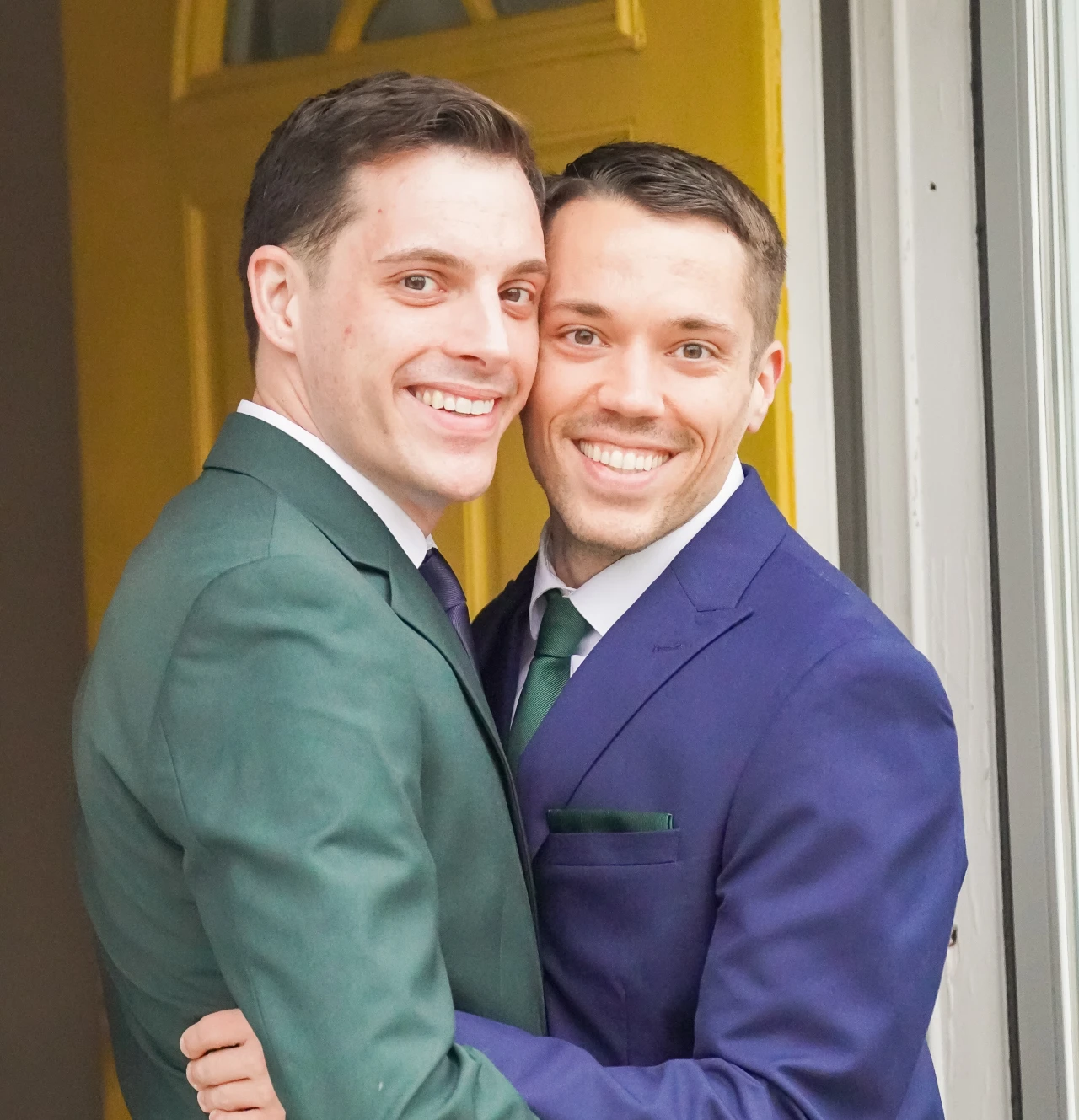 Daniel and his husband, Kevin